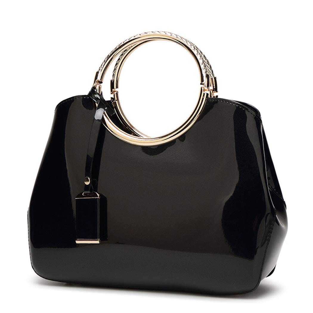 DEERWORD Damen Taschen Handtasche Frauen Elegant Tasche Henkeltasche Vintage PU-Leder 5376 1-teilig