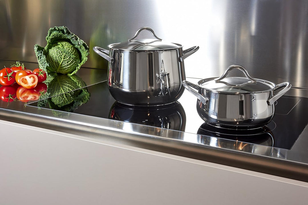 Barazzoni Sapore Italiano Batteria Batteria 11 pezzi silber/schwarz, Batteria 11 pezzi