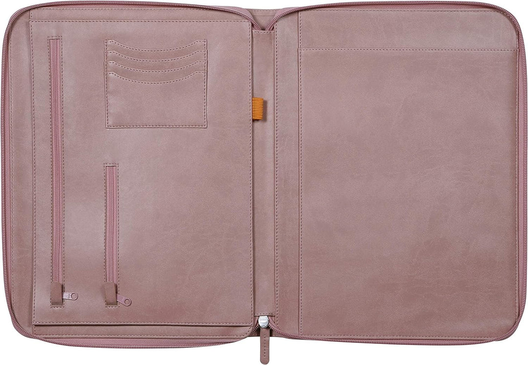 Rhodia 168124C - Konferenzmappe Rhodiarama 25,5x34 cm, mit Etui, dehnbare Haupttasche, 2 flache Reis