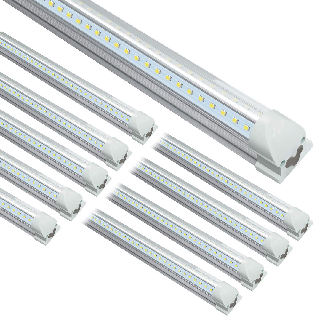 STASUN 10er Pack 150cm LED Bürodeckenleuchten, 40W 5200LM Eingebaute LED Röhrenleuchte, Bürobeleucht