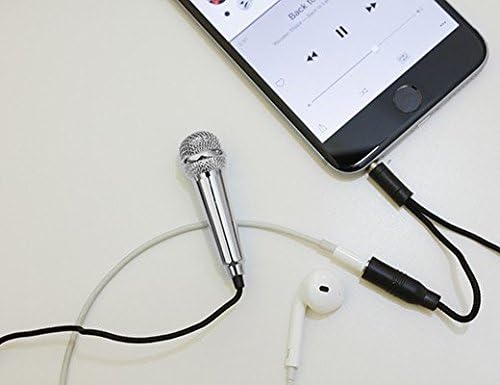 Kikkerland WBPHP-BK mini Karaoke Microphone-Silber