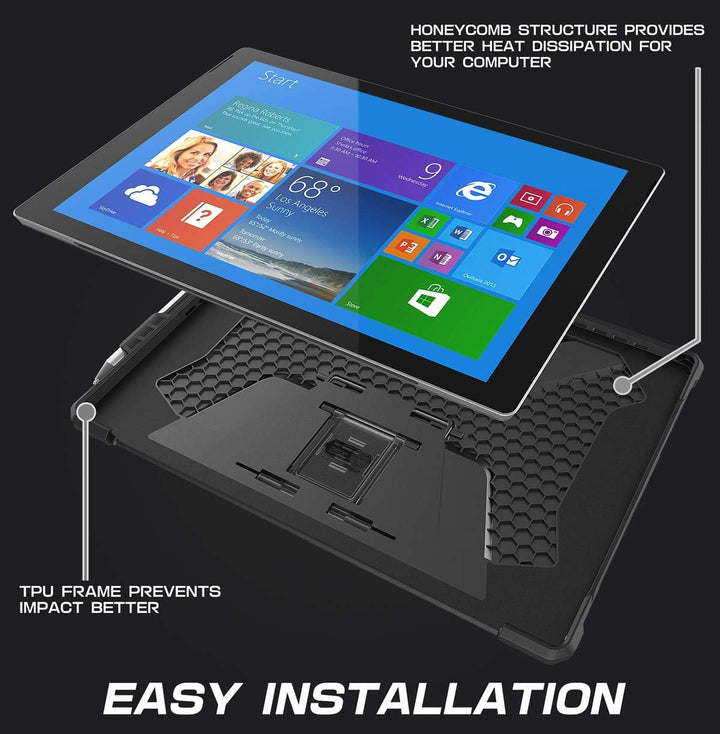 SUPCASE Hülle für Surface Pro 7 Plus / Pro 7/ Pro 6 / Pro 5 / Pro 4 / Pro LTE Schutzhülle [Unicorn B