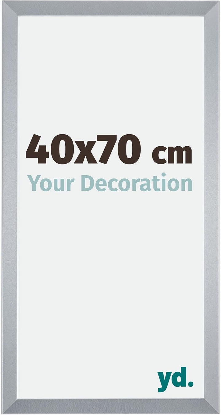 yd. Your Decoration - Bilderrahmen 40,00x70,00 cm - Bilderrahmen aus MDF mit Acrylglas - Antireflex