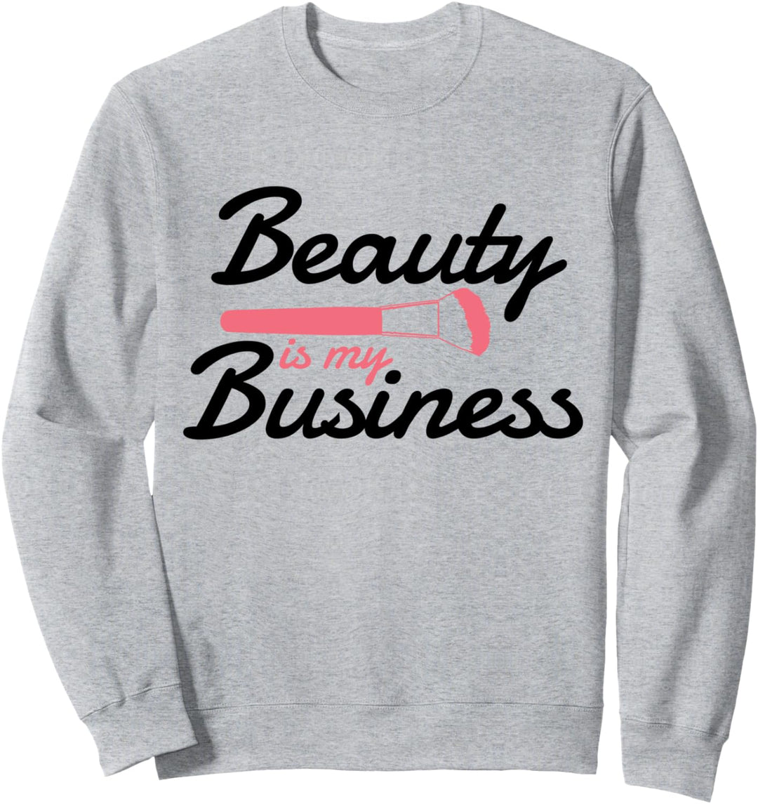 Makeup Artist Make Up Junkie Kosmetik Stylistin Geschenk Sweatshirt