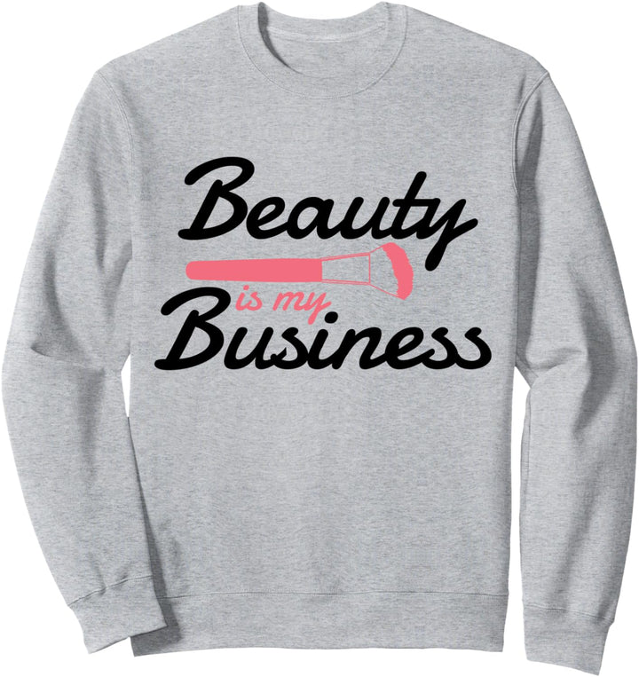 Makeup Artist Make Up Junkie Kosmetik Stylistin Geschenk Sweatshirt
