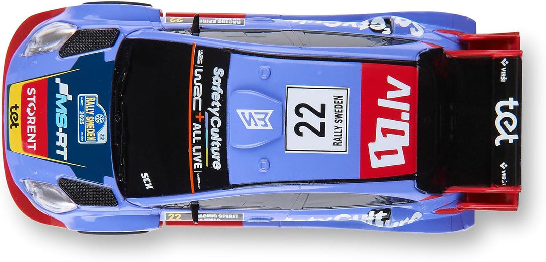 SCALEXTRIC - Kompaktes Rennfahrzeug - Slotauto - Massstab 1:43 (Ford Puma WRC - 2025)