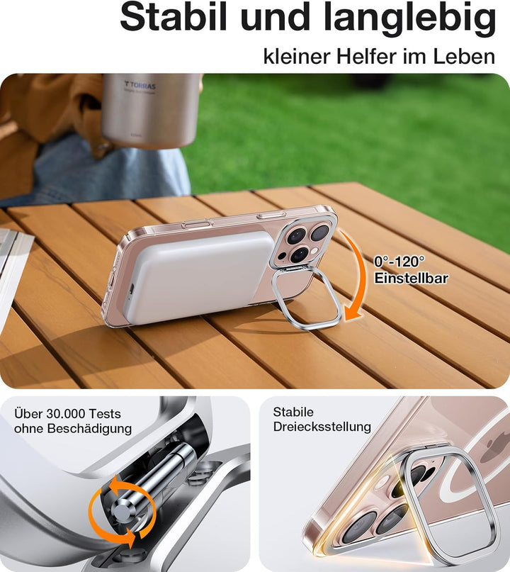 TORRAS Ultra Dünn für iPhone 16 Pro Max Hülle für MagSafe [Nr. 1 Magnetkraft] Handyhülle iPhone 16 P