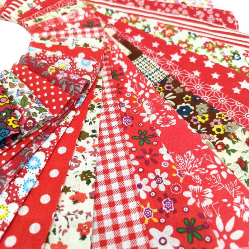 Stoffstreifen für Quilten, Nähen, 6,6 cm, vorgeschnittene Baumwolle, Blumenmuster, Stoffstreifen, Bü