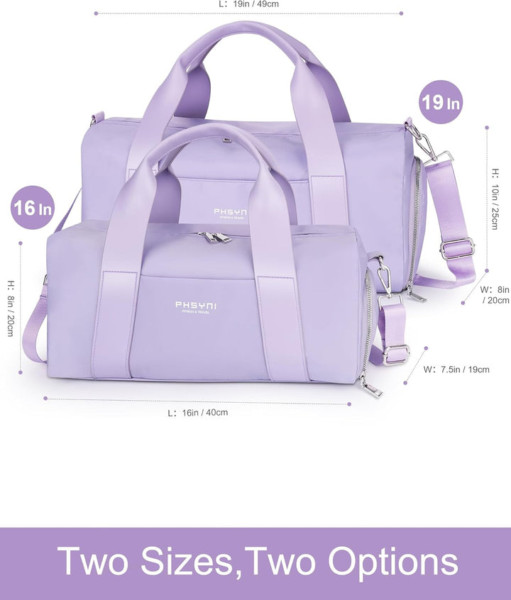 19 Zoll Sporttasche Reisetasche für Damen und Herren,wasserdichte Handgepäcktasche,Trainingstasche f