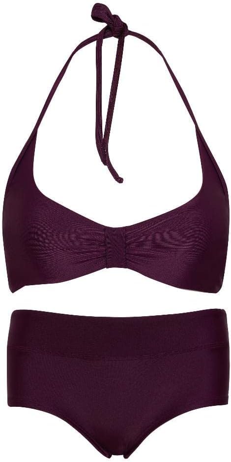 La-V Mädchen Neckholder-Bikini 152-158 Orchid, 152-158 Orchid