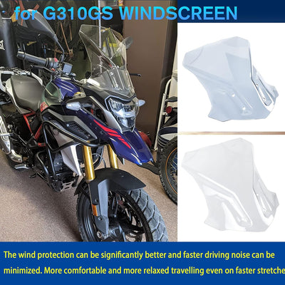 Midimttop kompatibel mit B.M.W G310GS G 310 GS G 310GS Windabweiser 2017-2021 2018 2019 2020 Motorra