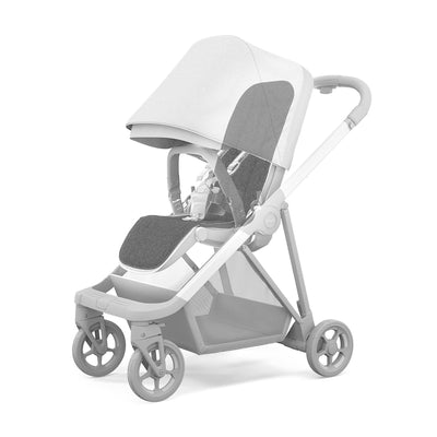 Thule Stroller Seat Liner Buggy-sitzauflage Gray Melange One-Size One-Size Gray Melange, One-Size Gr