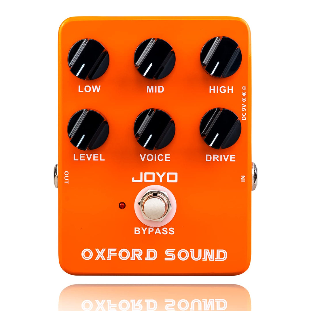 JOYO Overdrive Gitarreneffektpedal Verstärker Simulation Verzerrungspedal für E-Gitarre – Bypass (Ox