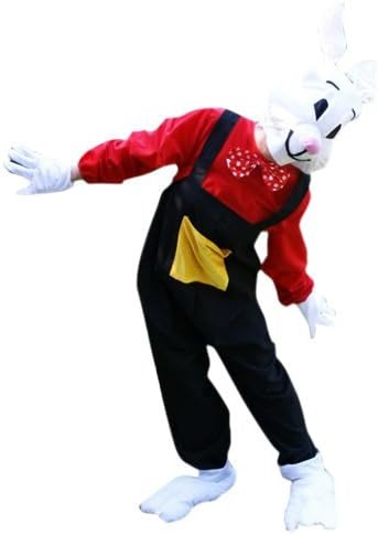 Hasen-Kostüm, Su22 Gr. L-XL, Hase Karnevalskostüm für Männer und Frauen, Hasen-Kostüme für Fasching