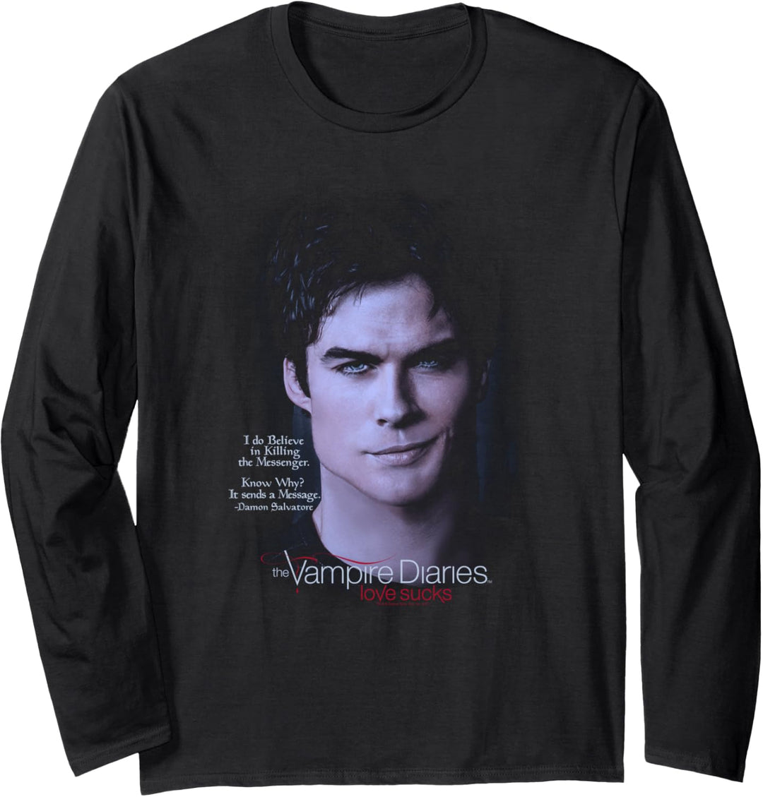 Vampire Diaries Messenger Langarmshirt