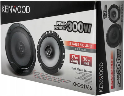 KENWOOD KFC-S1766 car Speaker Round 2-Way 300 W 2 pc(s) Austin, Austin