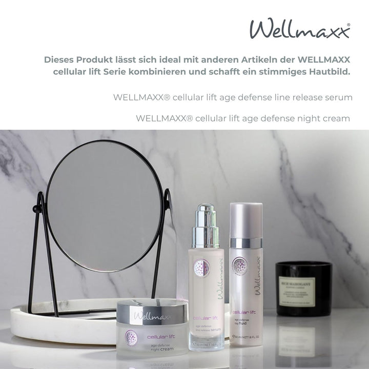 Wellmaxx cellular lift age defense day fluid SPF 15
