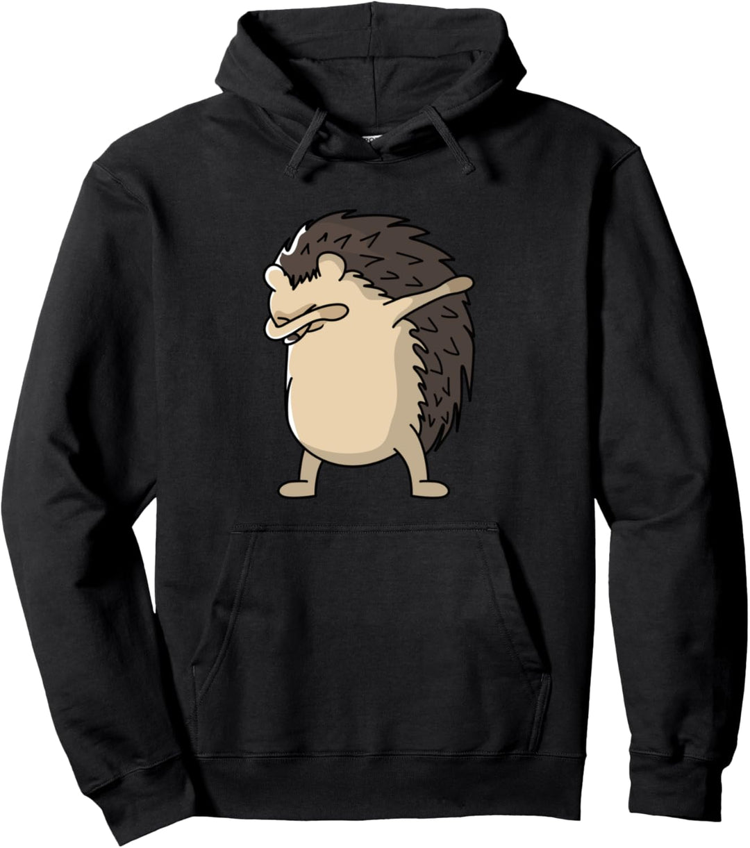 Dabbing Igel Niedlich Cool Lustig Tier Tanzen Pullover Hoodie