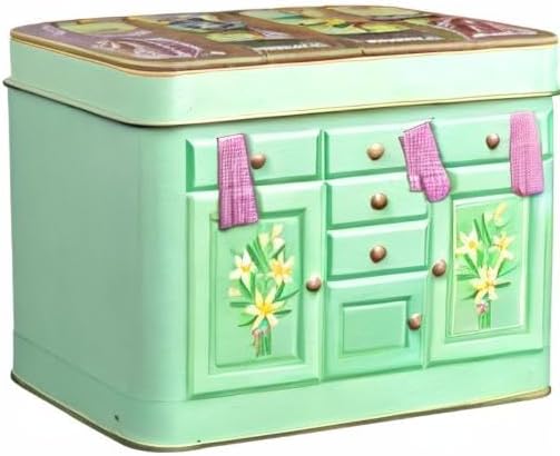 Sideboard Ostern - die aufklappbare Rückwand gibt der Dose eine sehr dekorative und zusätzliche Dime