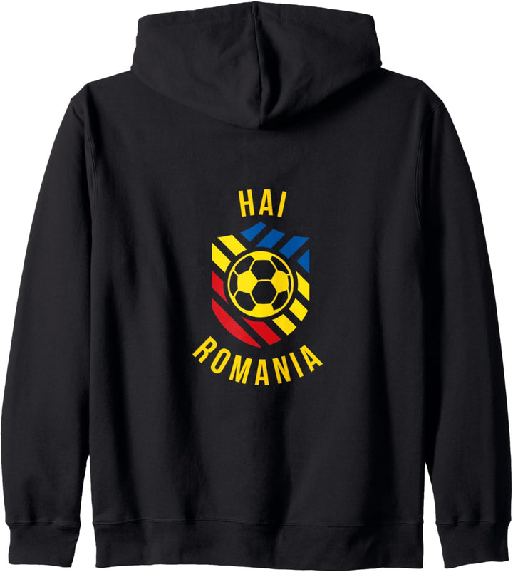 Flagge Rumanien Kapuzenjacke