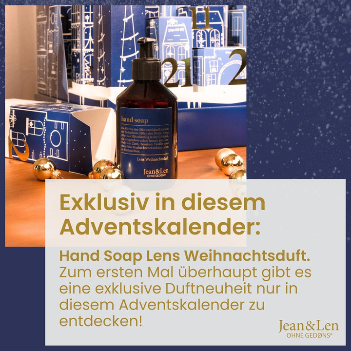 Jean & Len Adventskalender 2025, weihnachtliche 3D DIY-Szenerie, inklusive zwei Rosemary & Ginger De