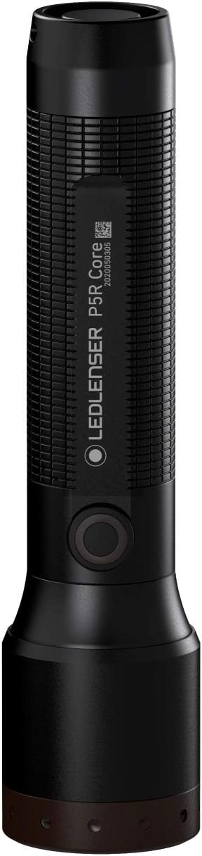 Ledlenser Kopflampe, Schwarz & 502178 P5R Core, Taschenlampe LED, 500 Lumen, Leuchtweite 250 Meter,