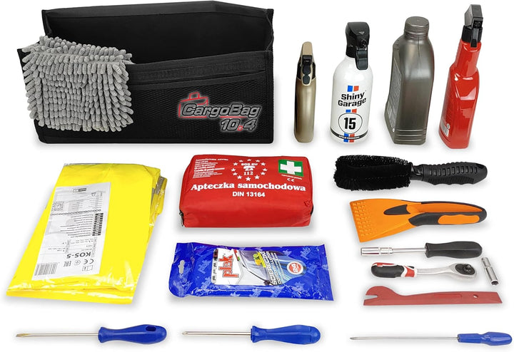 Cargo Bag Auto Organizer Universal Wasserdicht Cordura Einfache Klettbefestigung Ordnung im Auto Kom