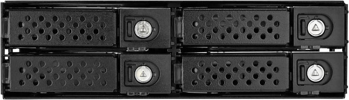 SilverStone Technology SST-FS204B-US - Adapterkäfig für einzelne 5,25-Zoll-Geräteschächte für Vier U
