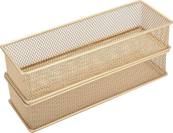 Annova Netz-Schubladenschrank und Regal, Organizer, Aufbewahrungskorb, für Schule, Büro, Zubehör, 2