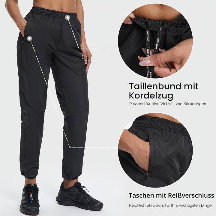 HOTSUIT Schwitzjacke/Schwitzanzug Damen Sauna Trainingsanzug Sportanzug Schwitzanzug Fitness Trainin