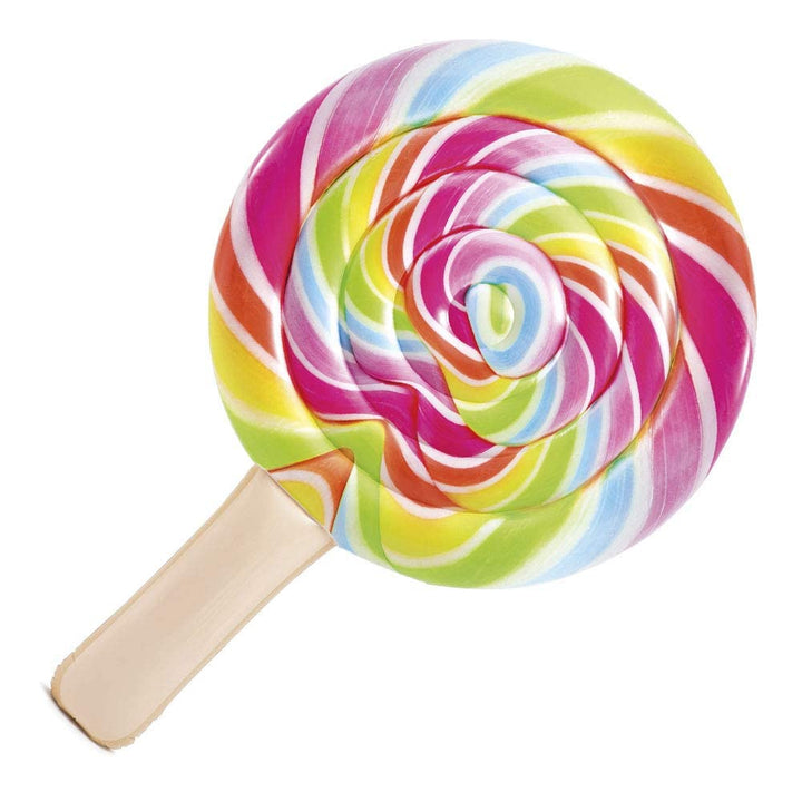 Intex 58753 Luftmatratze aufblasbar "Lollipop", 1.98m x 1.27m x 24cm, bunt Single, Single
