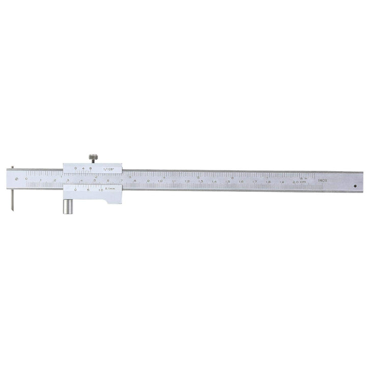 Heayzoki Parallel Crossed Caliper 0-200mm,Stainless Steel Vernier Calipers,Marking Gauge,Parallel Cr