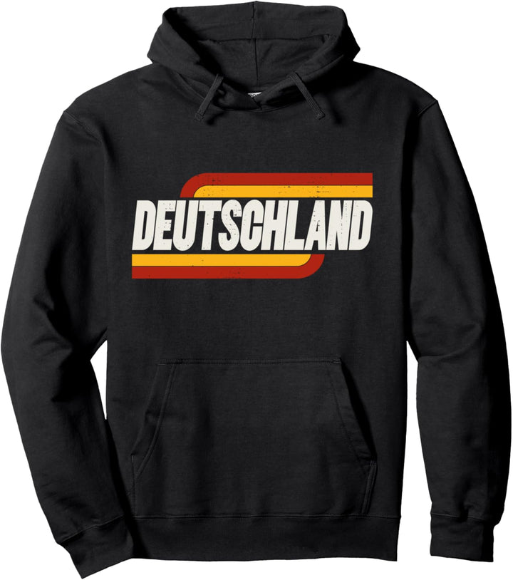 Deutschland Deutsche Flagge Fussball Souvenir Fan Pullover Hoodie