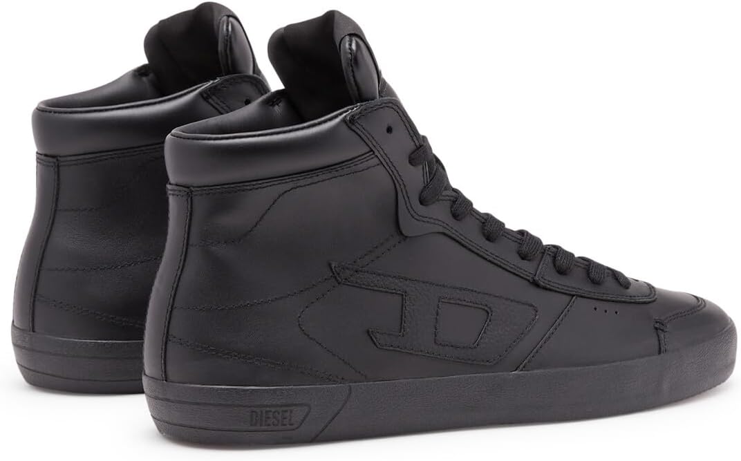 Diesel Herren LerojiSneakers 40 EU Schwarz, 40 EU Schwarz