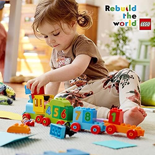 LEGO 10847 DUPLO Zahlenzug, Baby Spielzeug, Zug, Kinderspielzeug ab 1,5 Jahren, preisgekröntes Lerns