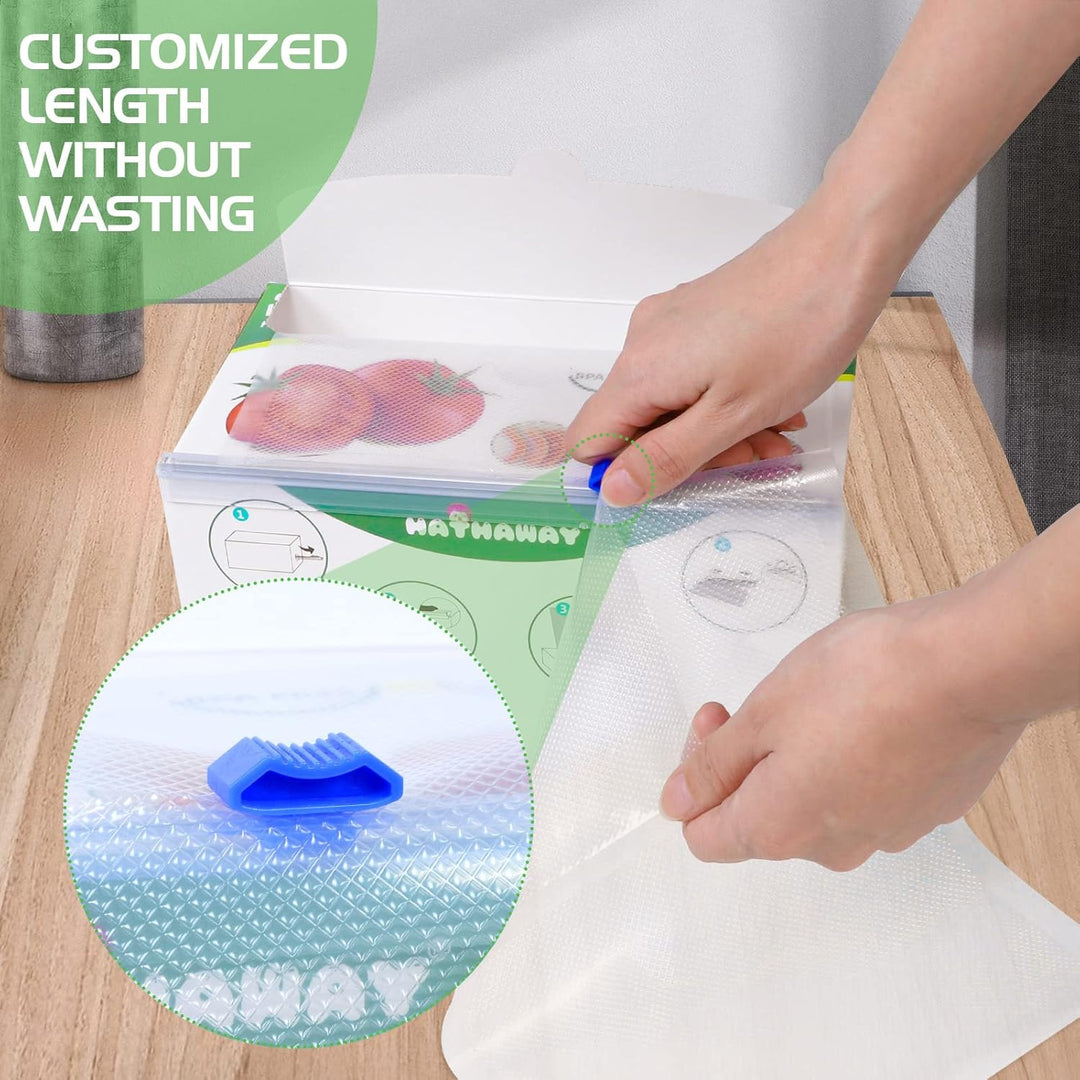 Vakuumierbeutel Lebensmitte Vakumierfolienrollen 28cm x 30m BPA-Frei für alle Vakuumierer, 28cm x 30