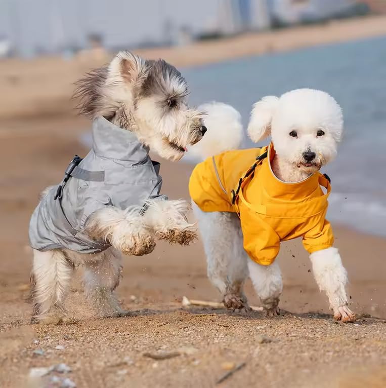 Hunde Regenjacke Winterweste Jacken Hundemantel Hundepullover Haustier Skifahren Kostüm Ärmellose Ba