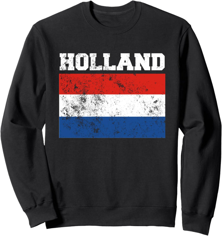 Hollandflagge Niederländische Flagge Sweatshirt