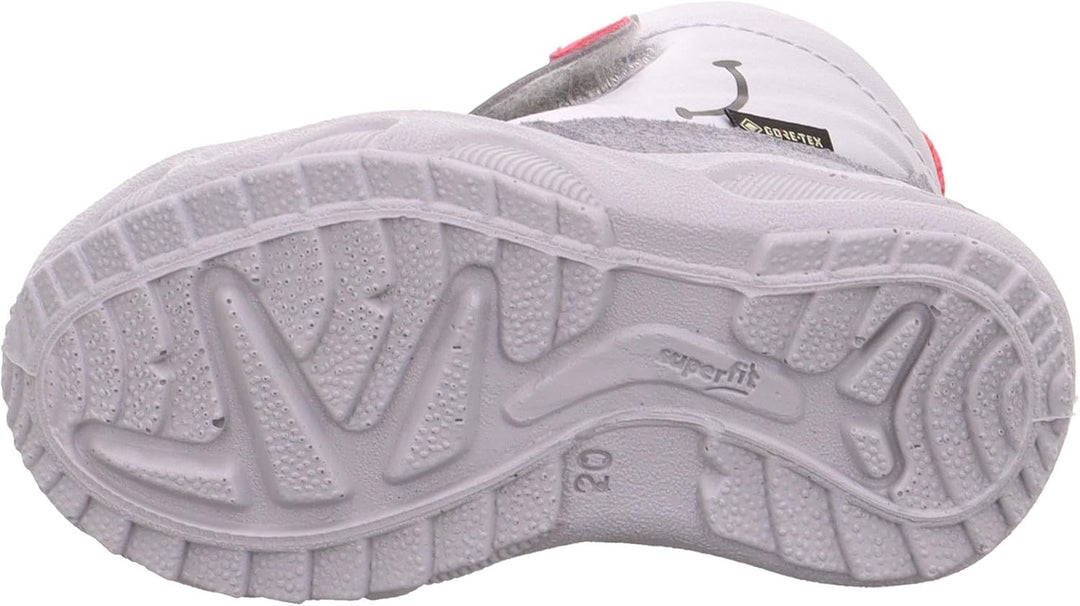 Superfit Baby Mädchen GLACIER warm gefütterte Gore-Tex Schneestiefel 20 EU Hellgrau Pink 2500, 20 EU