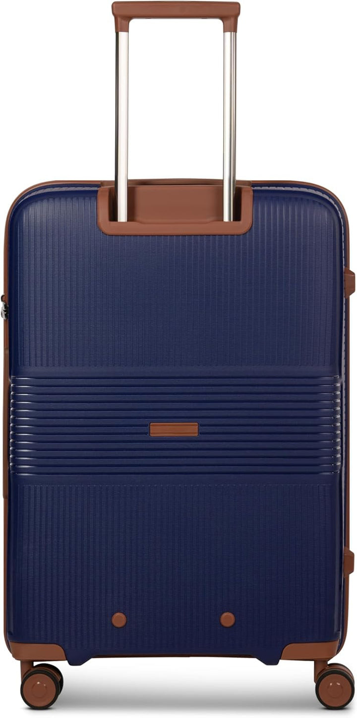 Eco Edition nachhaltiges Hartschalen Koffer-Set 3-teilig | Trolleys mit Dehnfalte erweiterbar um 6 c