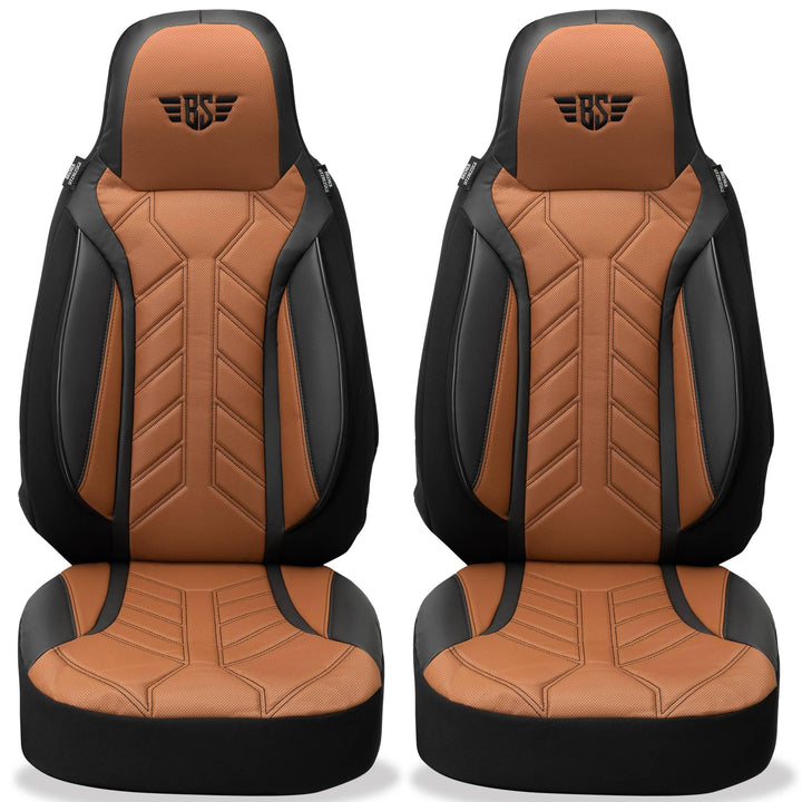 BREMER SITZBEZÜGE Mass Sitzbezüge Schonbezüge für Mercedes GLK X204 DPL511 DPL511 - Schwarz/Schokobr