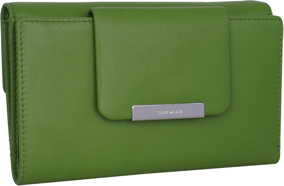 Gerry Weber - vigo Purse lh14z Grün 18,00X10,00X0,00 CM Farbe:grün / Material:textile,cow Leather, 1