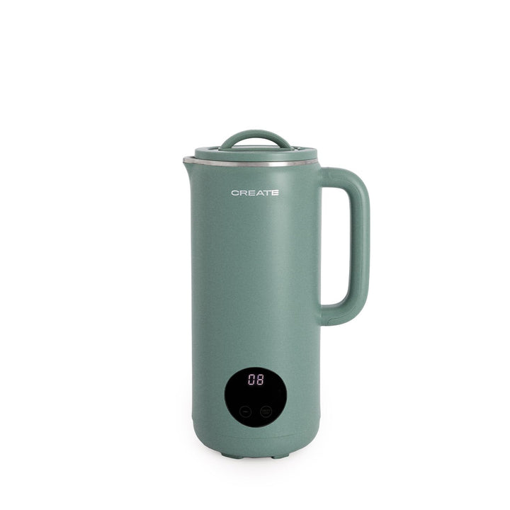 CREATE/VEGAN MILK MAKER/Multifunktionale Pflanzenmilchmaschine Grün-Sage/Programmierbar bis zu 12Std