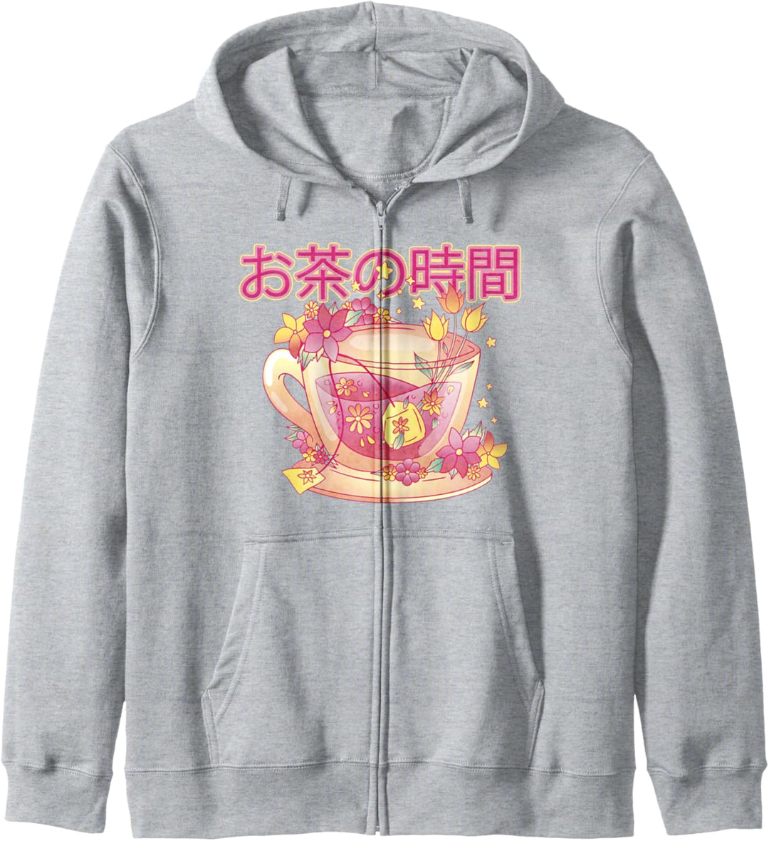 Japanische Kawaii-Tasse Kapuzenjacke