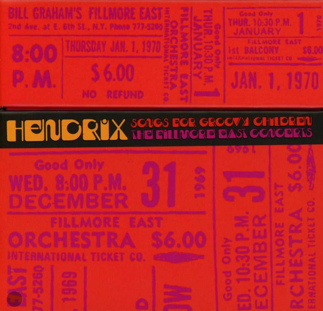 Songs for Groovy Children: the Fillmore East Conce, Audio-CD