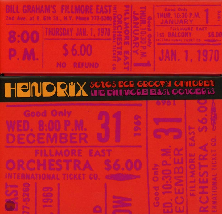 Songs for Groovy Children: the Fillmore East Conce, Audio-CD