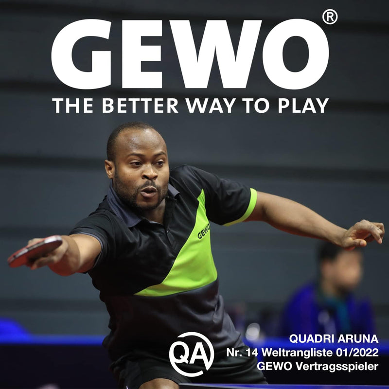 GEWO CS Energy Carbon Pro - Tischtennis-Schläger - ITTF genehmigt - Carbon-Schläger mit kontrolliert