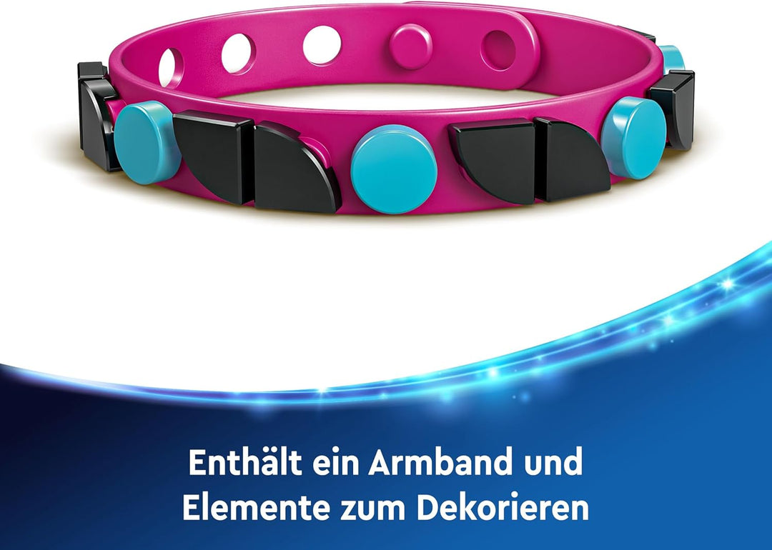 LEGO ǀ Disney Schneewittchens Schmuckkassette - Spielzeug mit verschliessbarem Deckel & Armband Plus