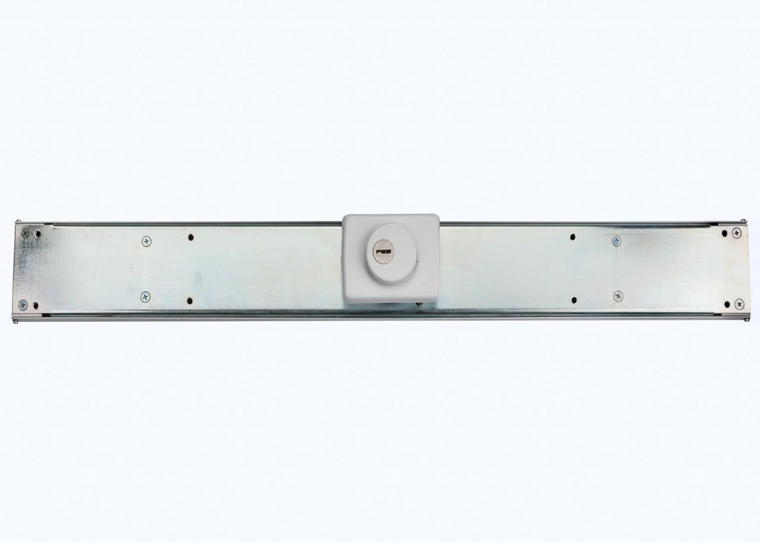 Ckey Panzerriegel Querriegel Panzerriegelschloss Türsicherheit Schliesszylinder (Weiss, 950 mm) Weis