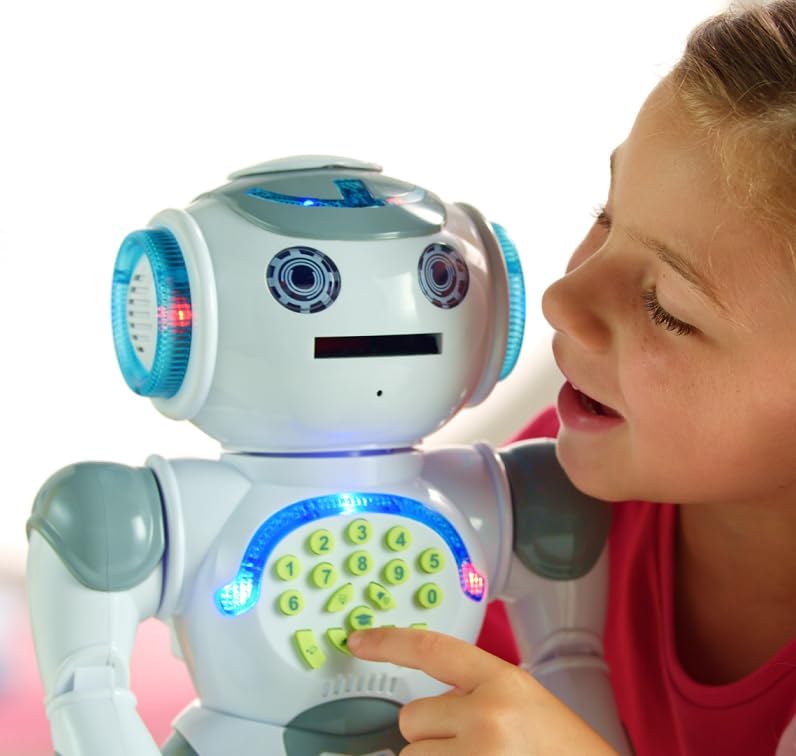 LEXIBOOK- Powerman MAX Robot de Juguete Parlante, Multicolor (ROB80ES)